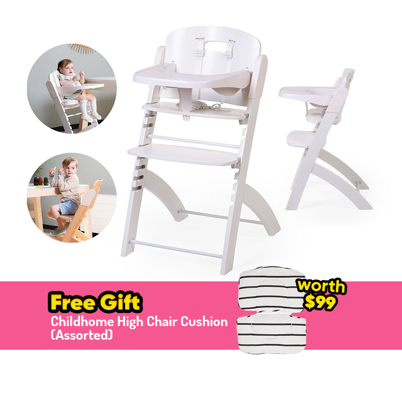Childhome Evosit High Chair + FREE GIFT